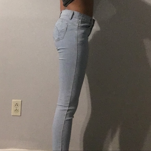 Light Blue Denim Jeans - Picture 5 of 5